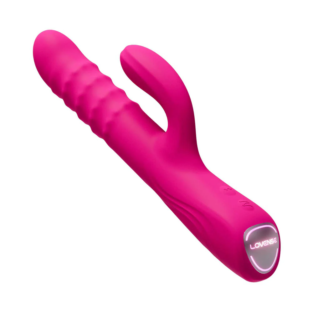 Lovense Velvo vibrador rabbit con bola rodante — imagen del producto
