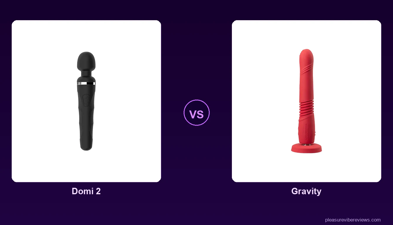 Lovense Domi 2 vs Gravity 2026: Wand vs Thrusting Vibrator | Pleasure ...