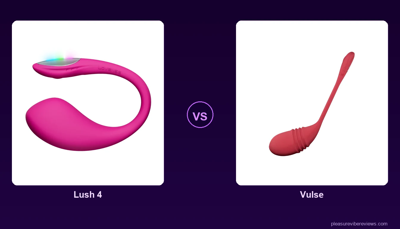 Lovense Lush 4 vs Vulse 2026: Vibration vs Internal Thrusting