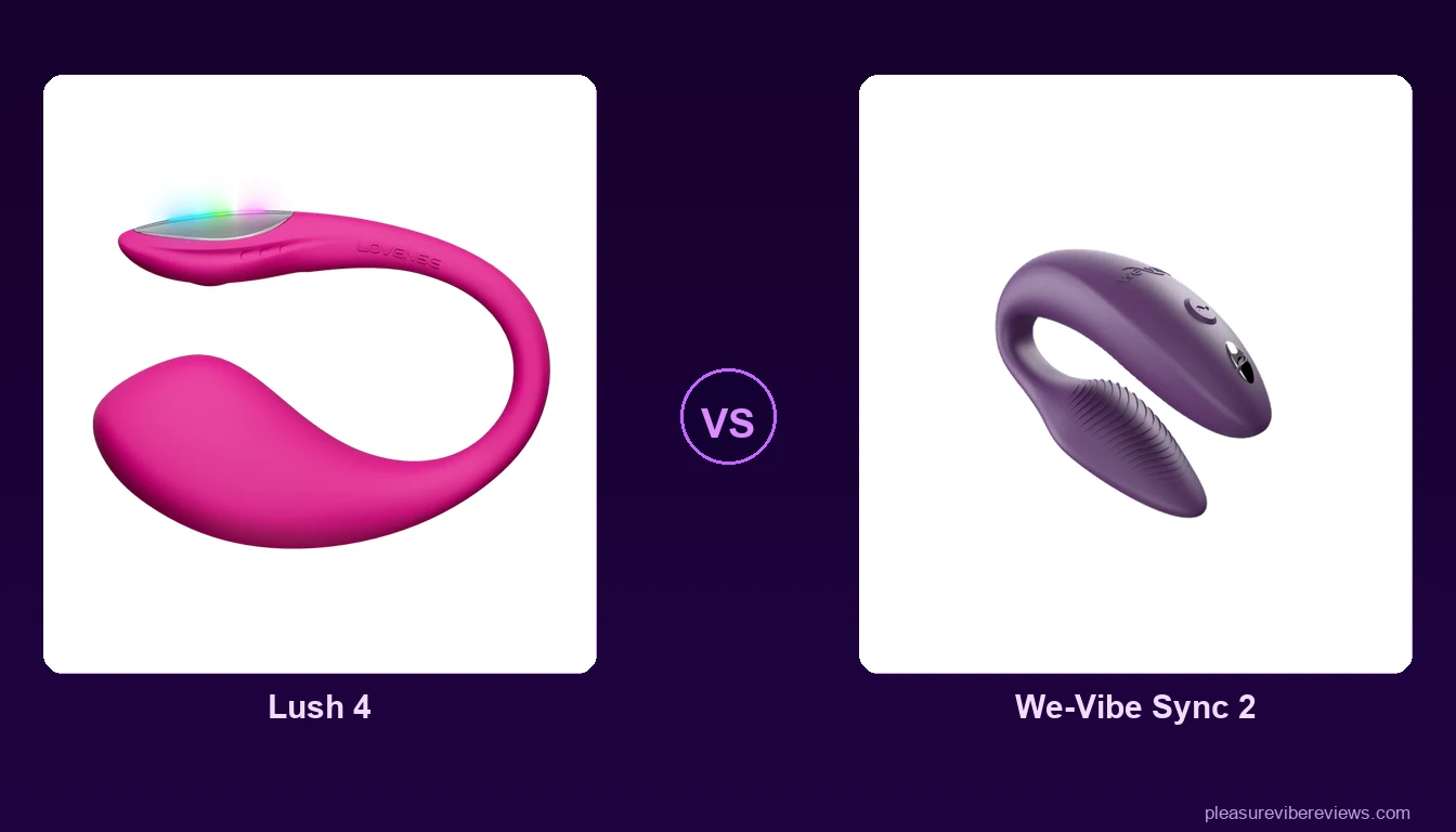 Lovense Lush 4 vs We-Vibe Sync 2 2026: Which Couples Toy Wins?